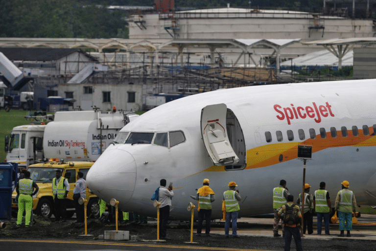 دہلی سے لیہہ جانے والی اسپائس جیٹ پرواز کی ہنگامی واپسی، انجن میں خرابی کے بعد محفوظ لینڈنگ