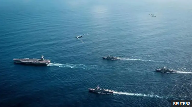 امریکا کا جدید بحری بیڑا مشرقِ وسطیٰ کی طرف بڑھنے لگا